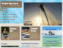 Tablet Screenshot of barefootaquasports.com